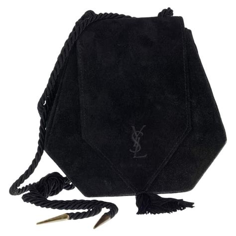 ysl canvas shoulder bag|ysl shoulder bag with tassel.